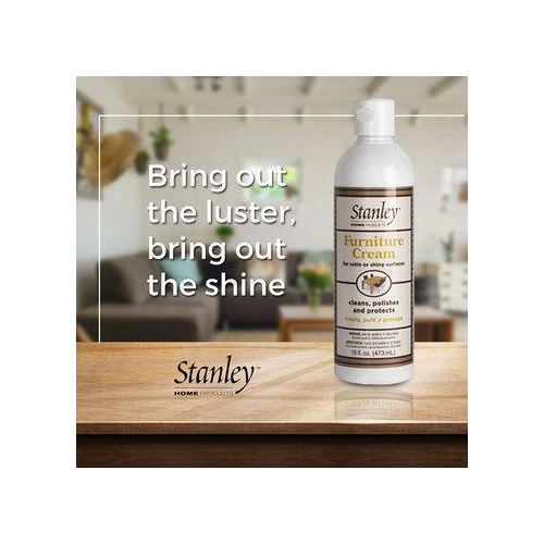 Furniture Cleaner & Polish for Light & Dark Wood, Liquid Cream - Wax Free