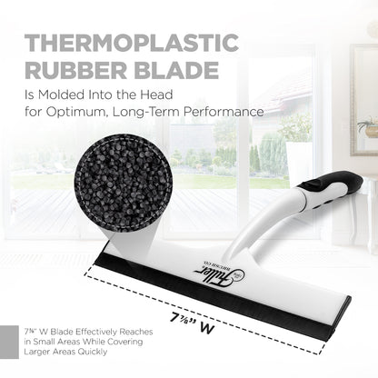 Bathroom & Shower Cleaning Kit - Bath Clean + Microfiber Cloths + Squeegee