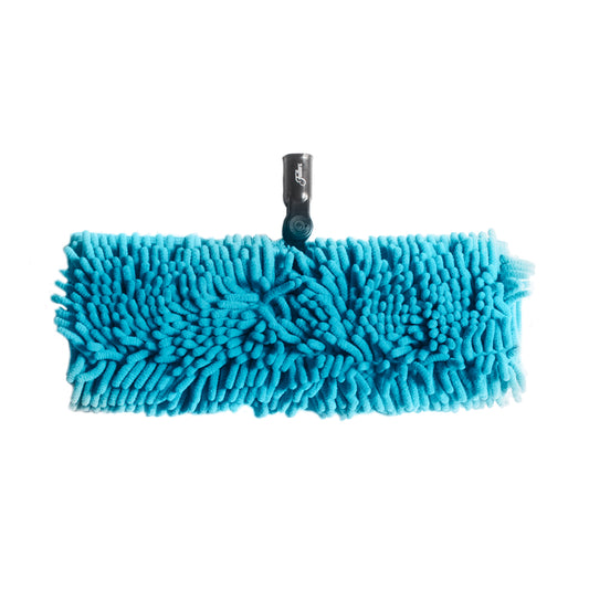 Flip Mop Head  W/ Full Connect (Turquoise) and Adjustable Telescopic Handle