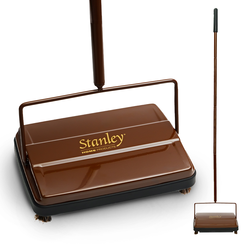 Stanley Electrostatic Carpet & Floor Sweeper – Brown – Fuller Brush Company