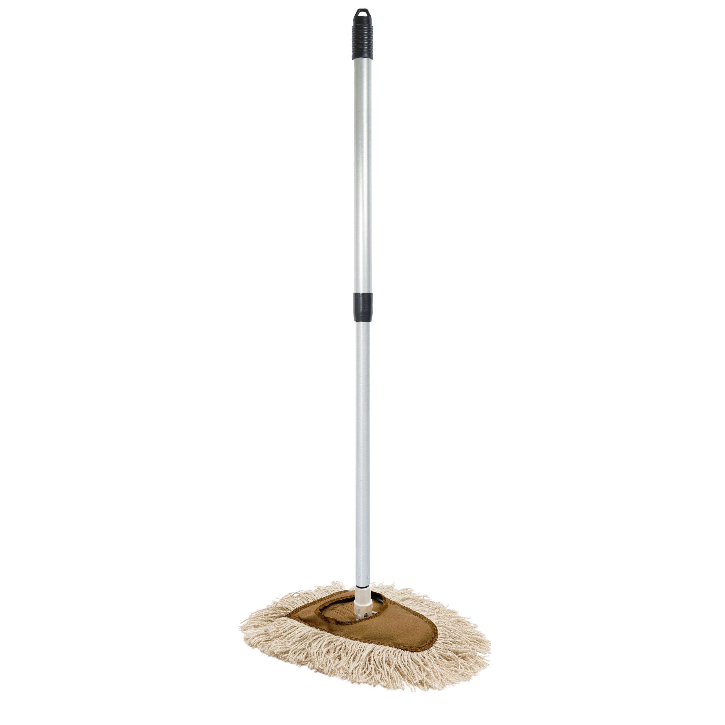 Fuller Brush Dry Mop - Washable Cotton Mop Head with Adjustable Handle w/  Duster Spray - Removes Dust and Dirt from Surfaces and Hard to Reach Areas