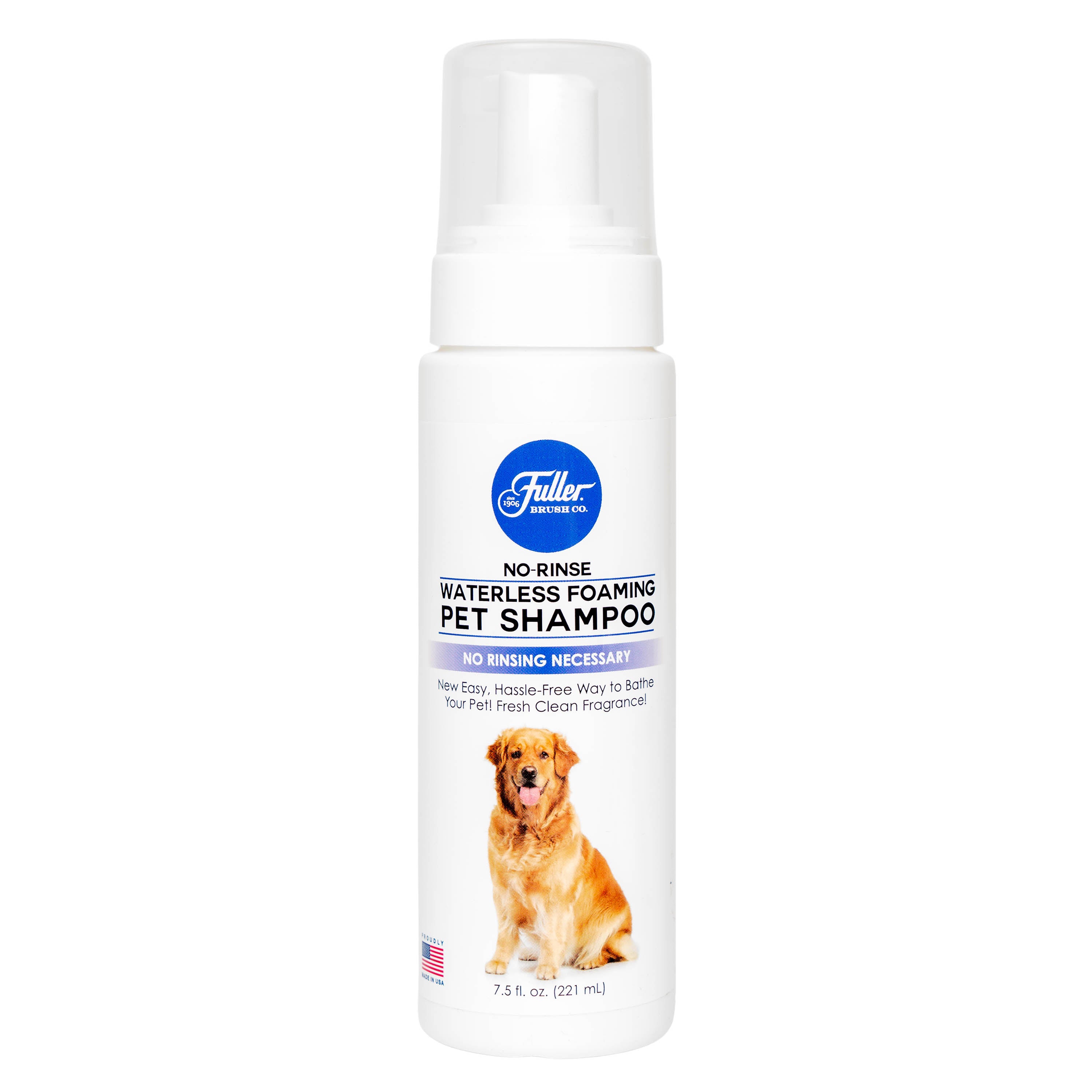 Waterless No-Rinse Foaming Pet Shampoo For Dogs– Cleans