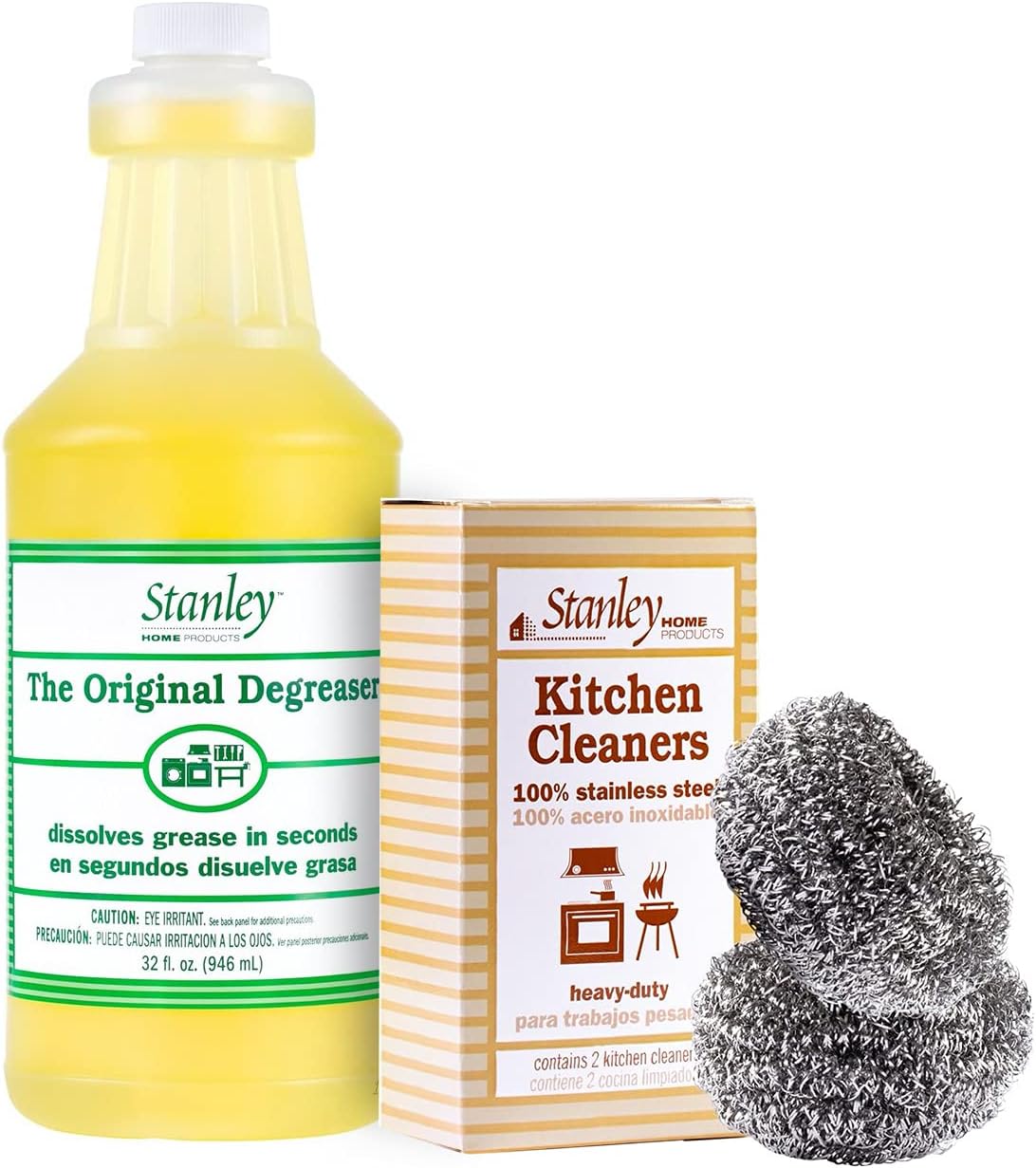 Original Degreaser + Scrubbies - Kitchen & Home Multipurpose Cleaning Solution