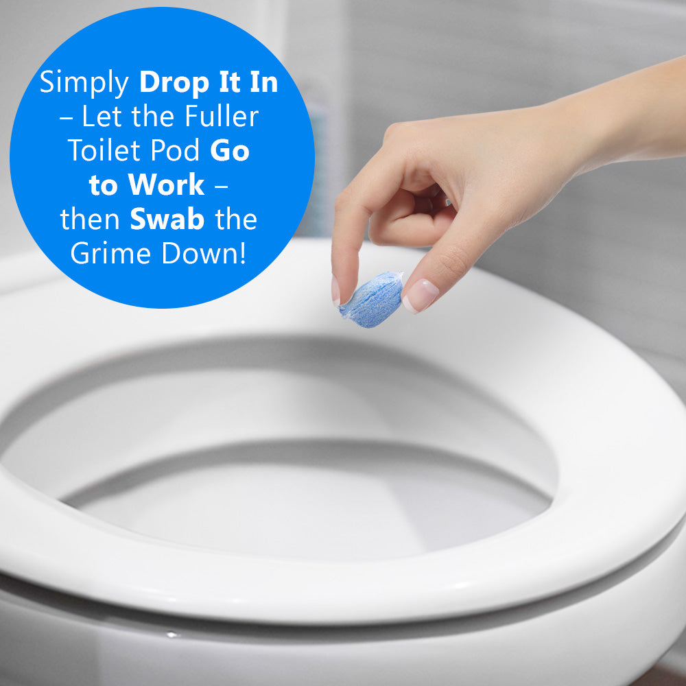 Fuller Toilet Pods® Drop in Toilet Bowl Cleaner - FREE