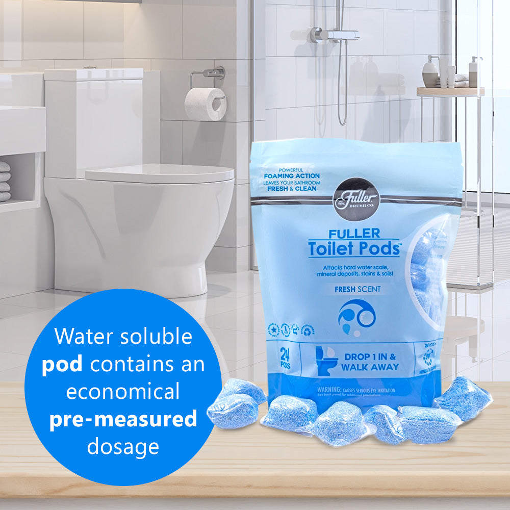 Fuller Toilet Pods® Drop in Toilet Bowl Cleaner - Toilet Bowl
