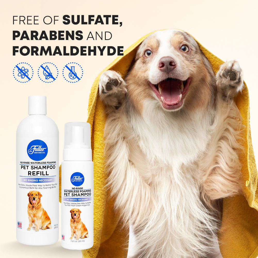 petroleum indgang strukturelt Waterless No-Rinse Foaming Pet Shampoo For Dogs– Cleans, Conditions & —  Fuller Brush Company