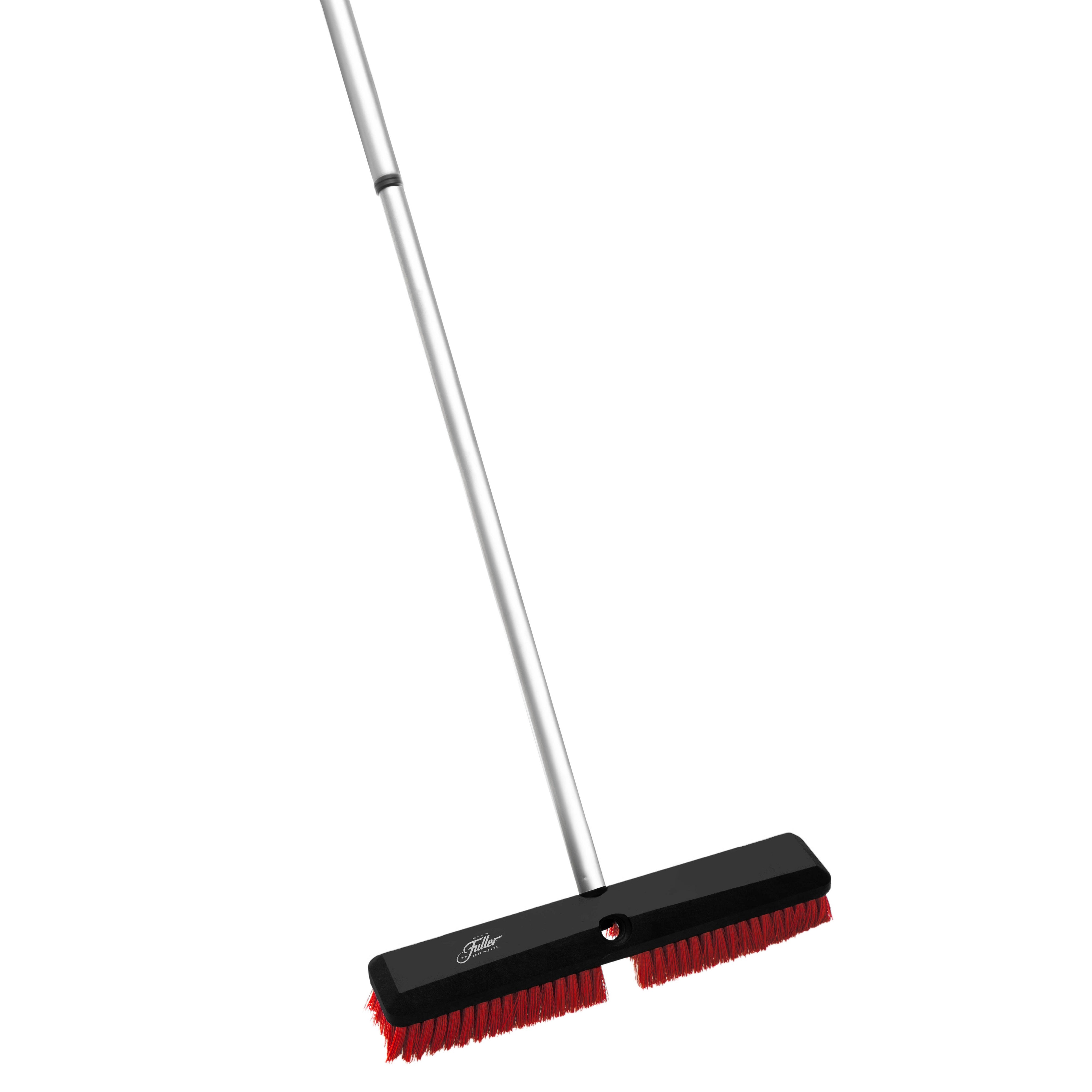 Floor Scrub Brush with Long Handle - 54'' Telescopic Handle, 2 in