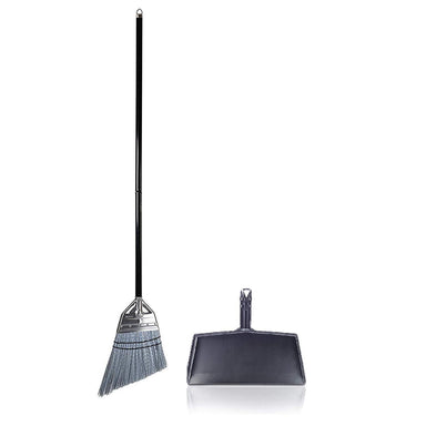 Angle Broom with Clip-On Plastic Dustpan-Brooms & Dustpans-Fuller Brush Company