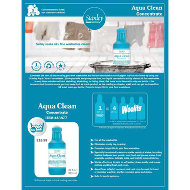 Aqua Clean Concentrate - Delicate Cleaner,For Fine Fabrics-Fabric Cleaners-Fuller Brush Company