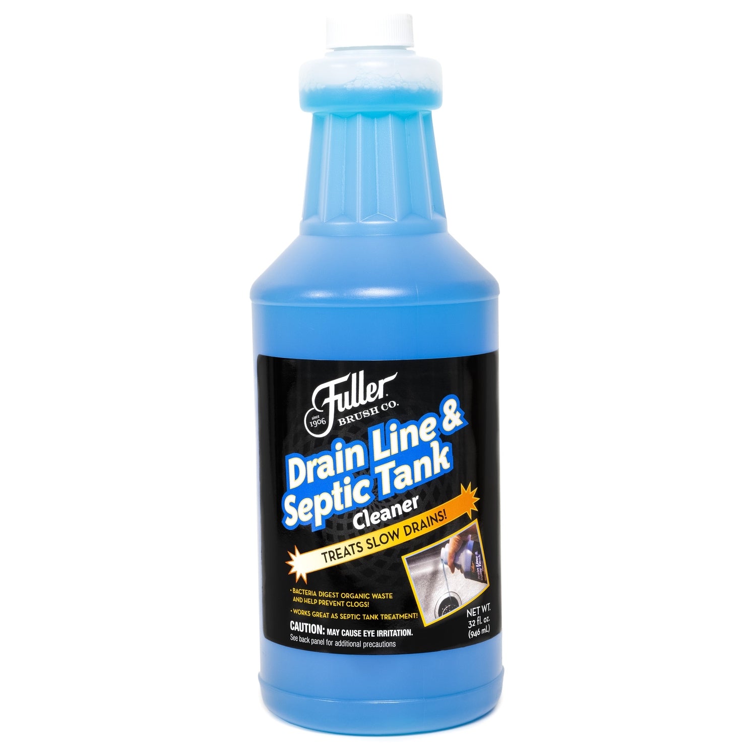 Drain Line & Septic Tank Cleaner - Septic System Treatment & Slow Running Drain Solution-Cleaning Agents-Fuller Brush Company
