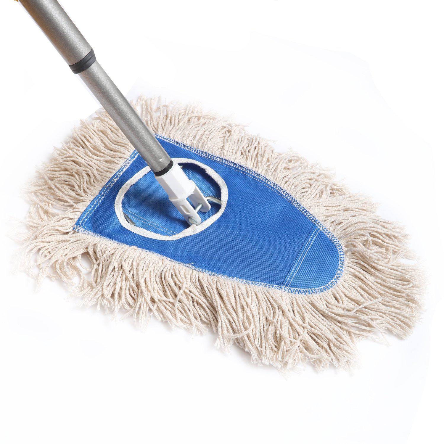 Dry Dust Mop Head With Frame & Adjustable Handle - Duster — Fuller Brush  Company