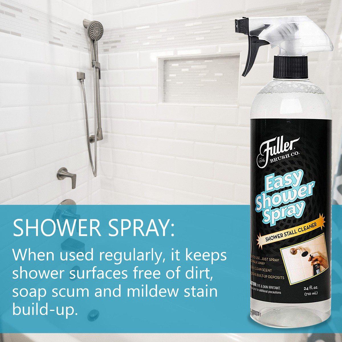 Easy Shower Spray - 24 oz - No Rinse & Scrub Daily Bathroom Cleaner-Cleaning Agents-Fuller Brush Company