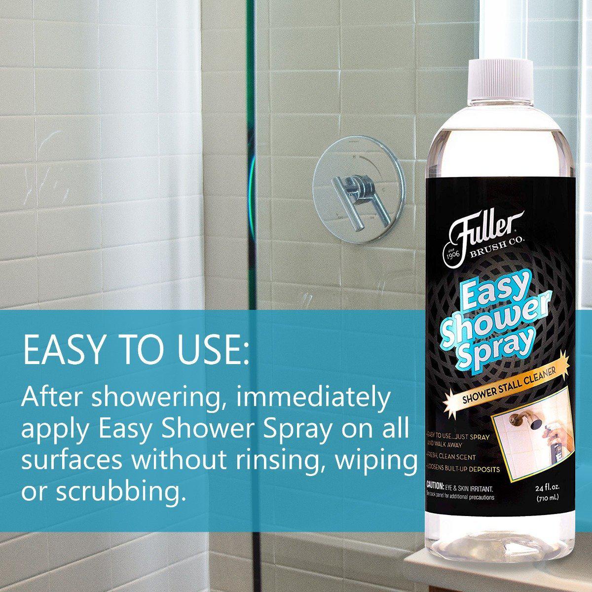 Easy Shower Spray 24 oz Refill Bottle - No Rinse or Scrub Daily Bathro -  Cleaning Agents — Fuller Brush Company