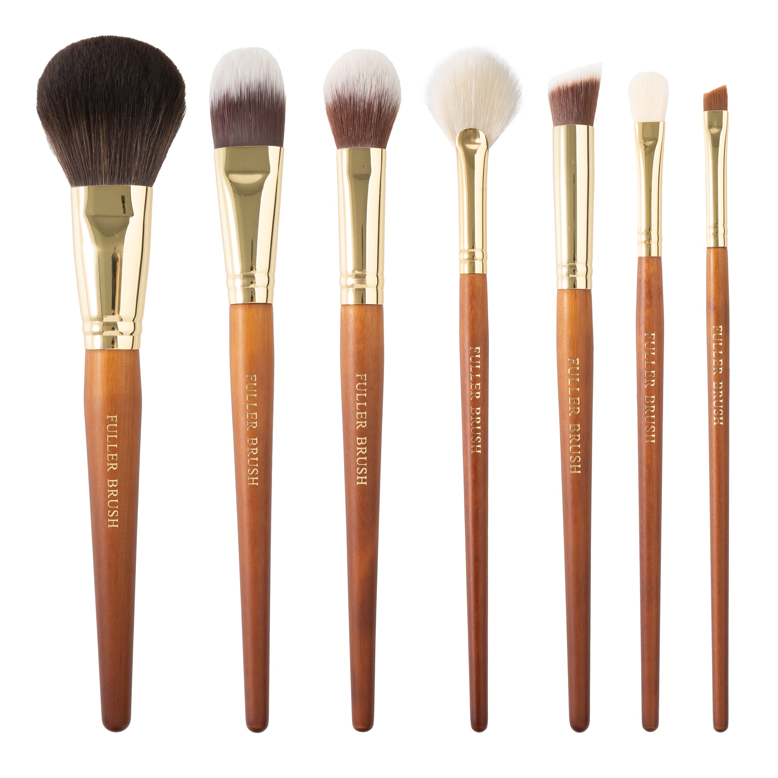 Fuller Brush Cosmetic Brush Set with Case (set of 7 Brushes)