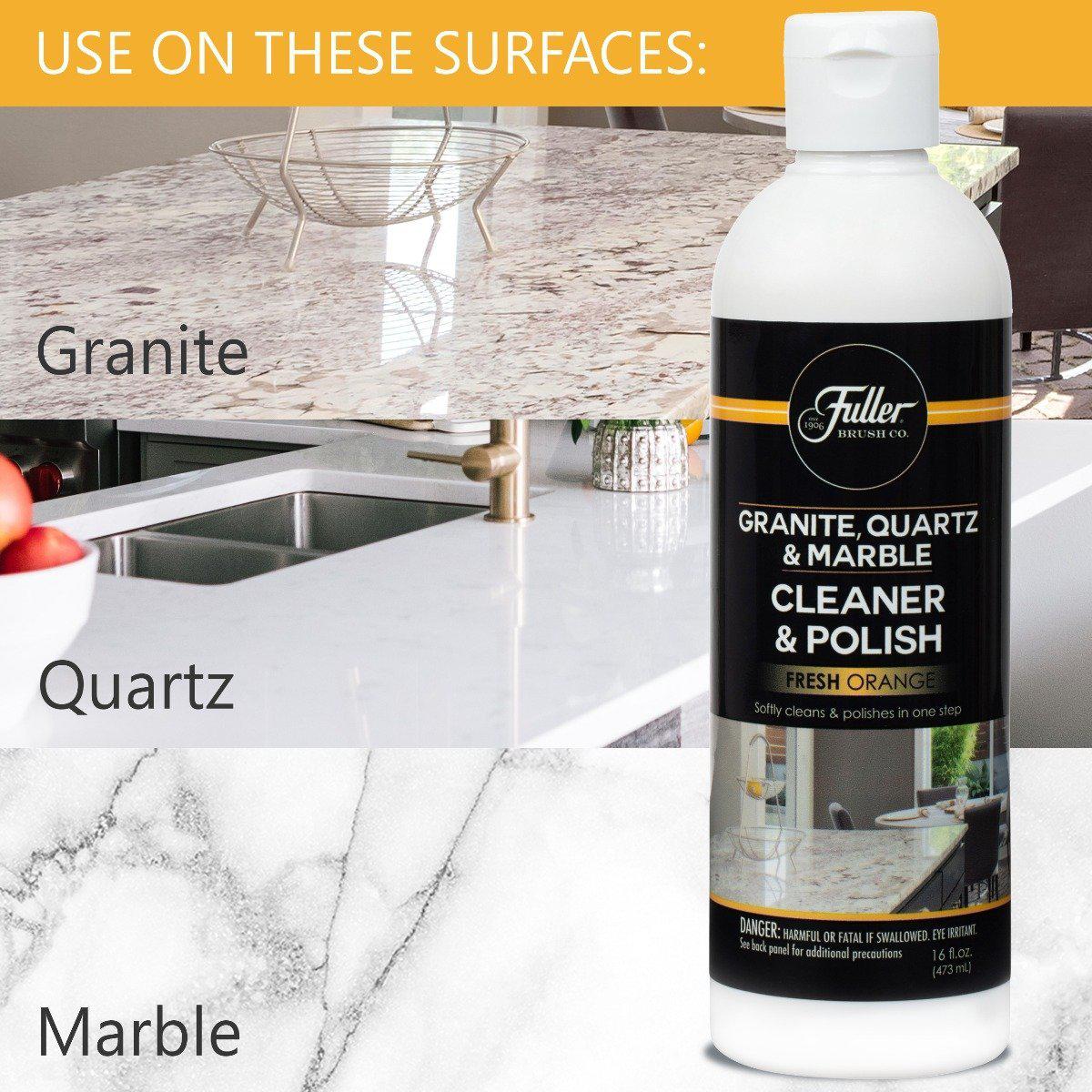 Granite Quartz Marble Countertop Cleaner & Polish - Cleans and Protect -  Polishes — Fuller Brush Company