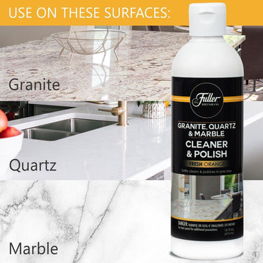 Granite Quartz Marble Countertop Cleaner & Polish - Cleans and Protects-Polishes-Fuller Brush Company