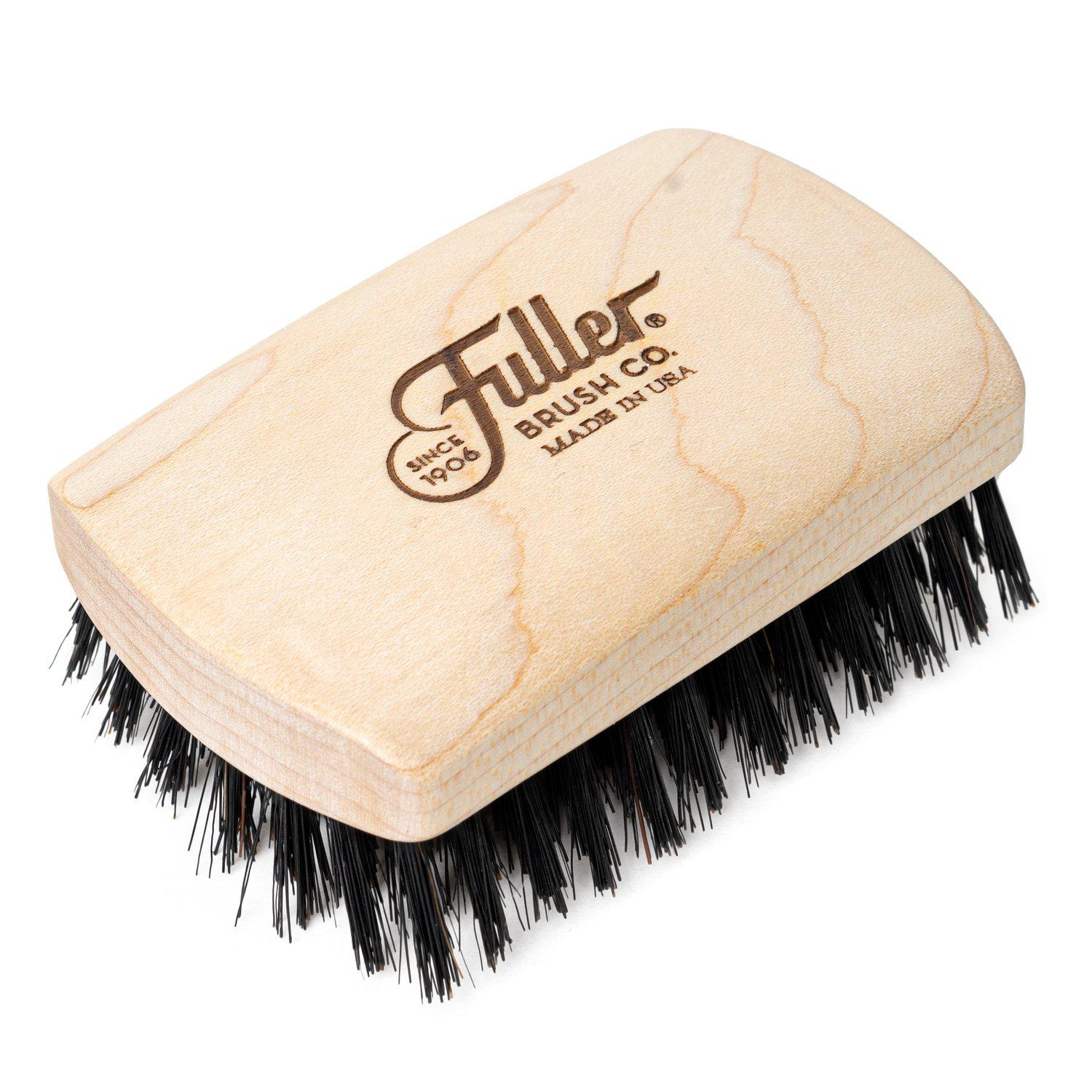 Hair & Beard Brush w/ Maple block and Natural Boars Hair Bristles - Pocket Size-Hair Brushes-Fuller Brush Company