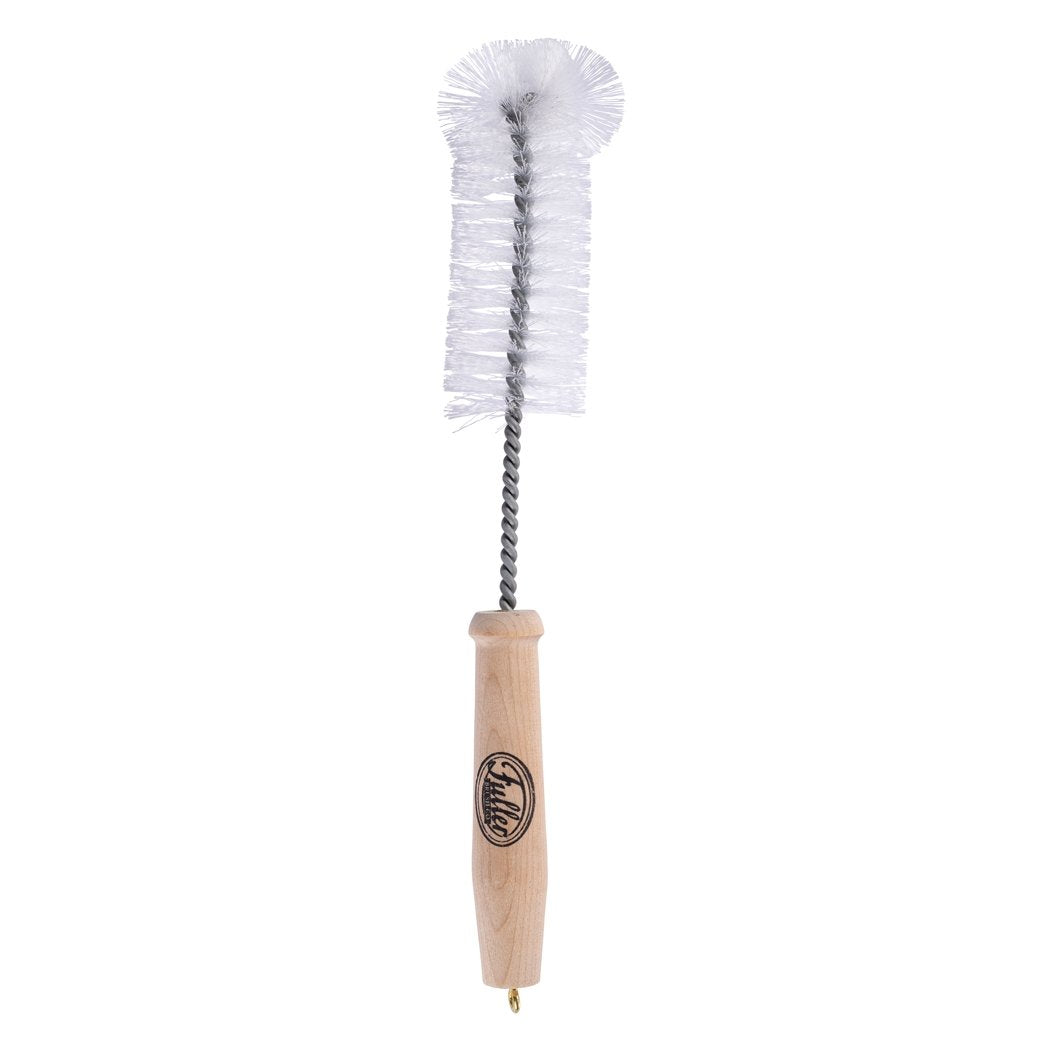 Jar Brush with Easy Grip Natural Wood Handle - Bristles hold shape