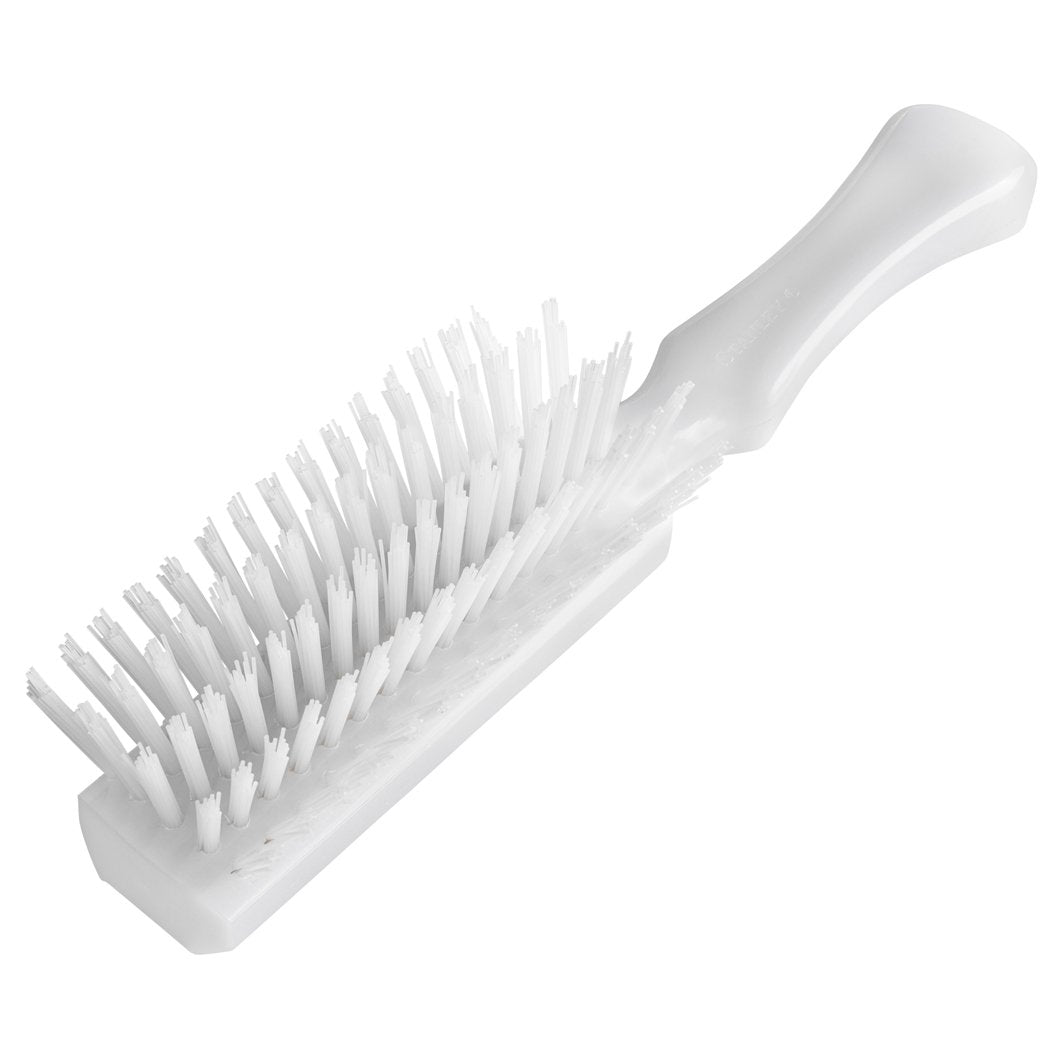 Lady Catherine Hairbrush w/ Firm Bristles For Long n' Short Hair - White-Hair Brushes-Fuller Brush Company