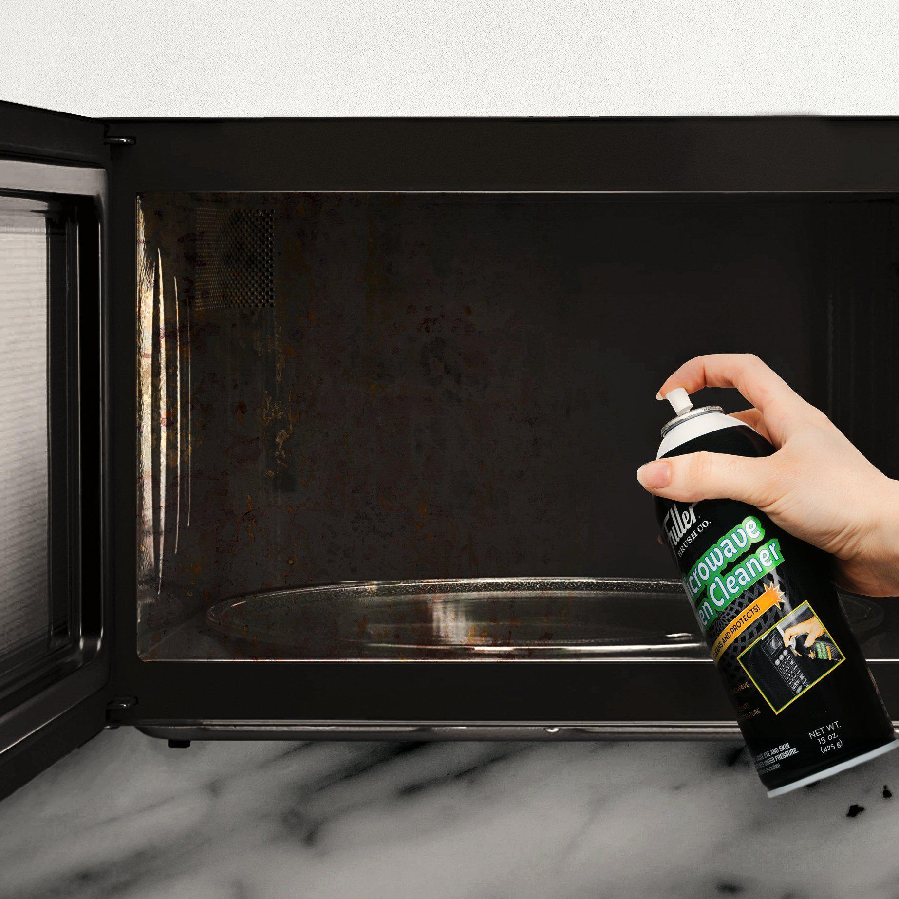 Microwave Oven Cleaner Lemon Scented Spray Foam. Removes Food and Grease-Cleaning Agents-Fuller Brush Company