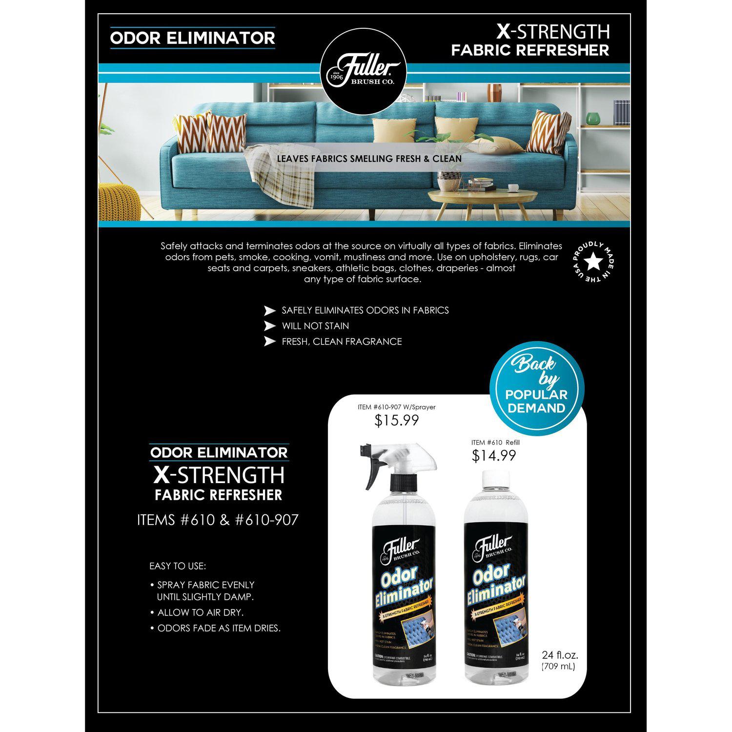 Upholstery & Carpet Cleaning Spray & Deodorizer - Rich Foam Spray -  Cleaning Agents — Fuller Brush Company