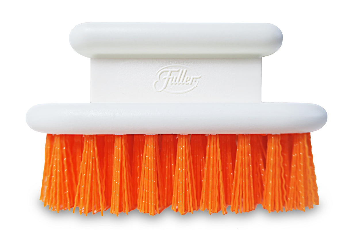 Orange Scrub Brush All Purpose Scrubber For Tough Stain Removal