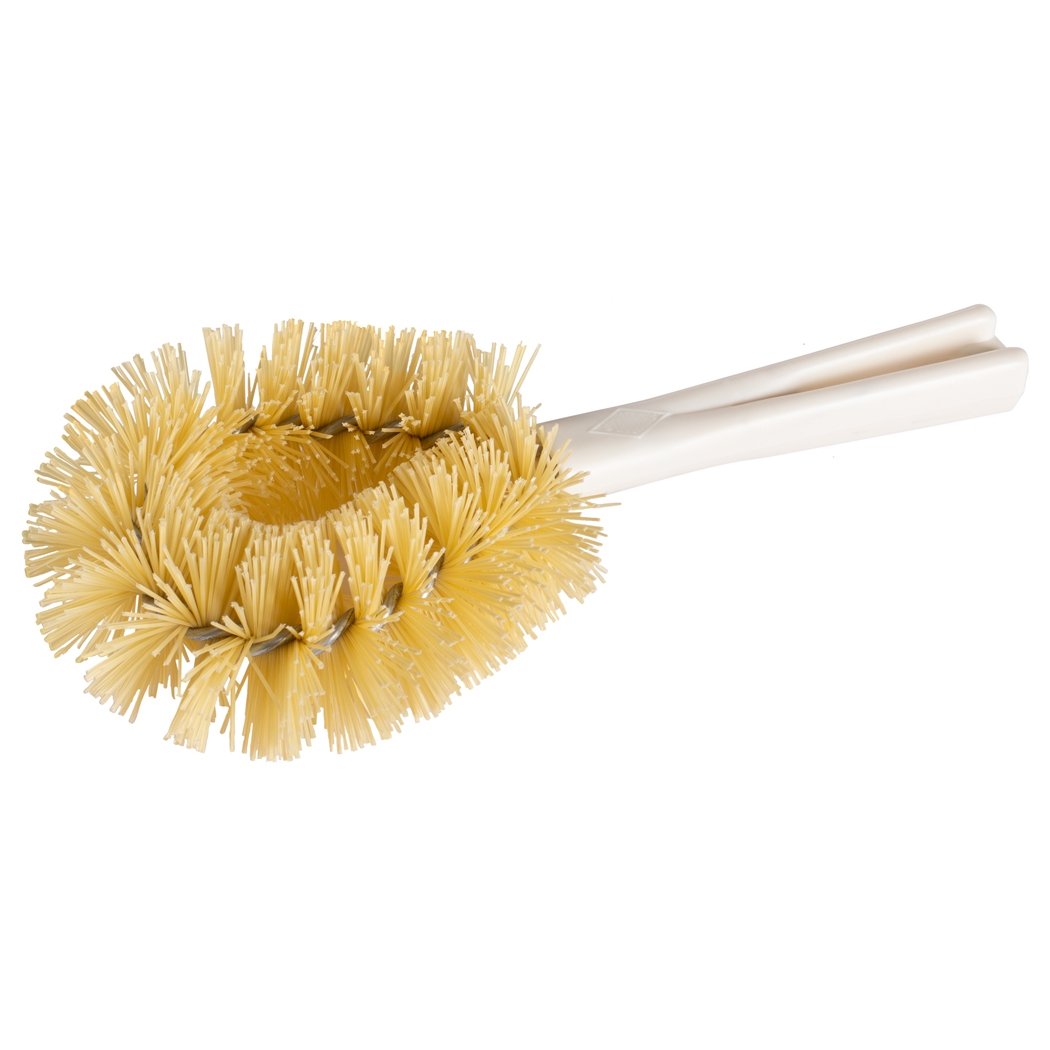 Chef Craft 9.5 Long Vegetable Scrubber Brush and Pan Cleaning Scraper