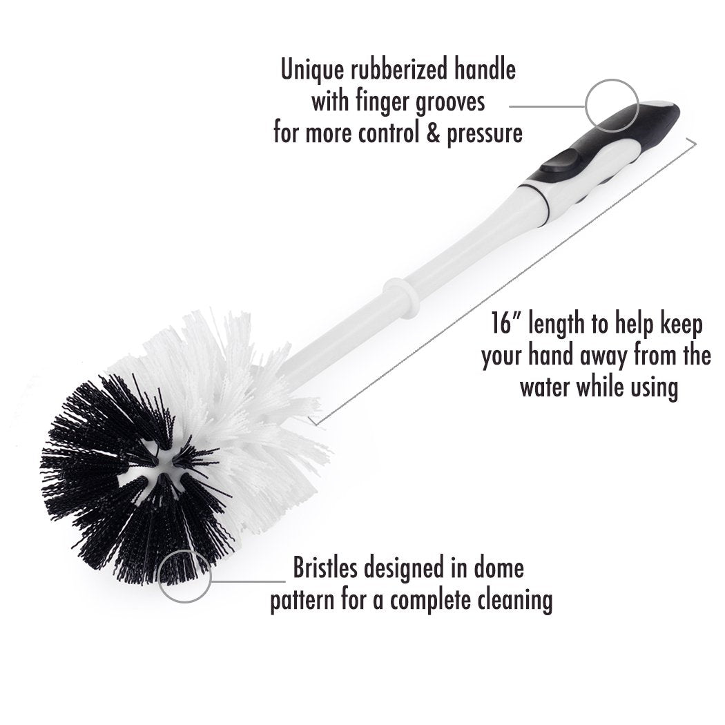 Premium Bowl Brush & Plunger in Caddy Set-Cleaning Brushes-Fuller Brush Company