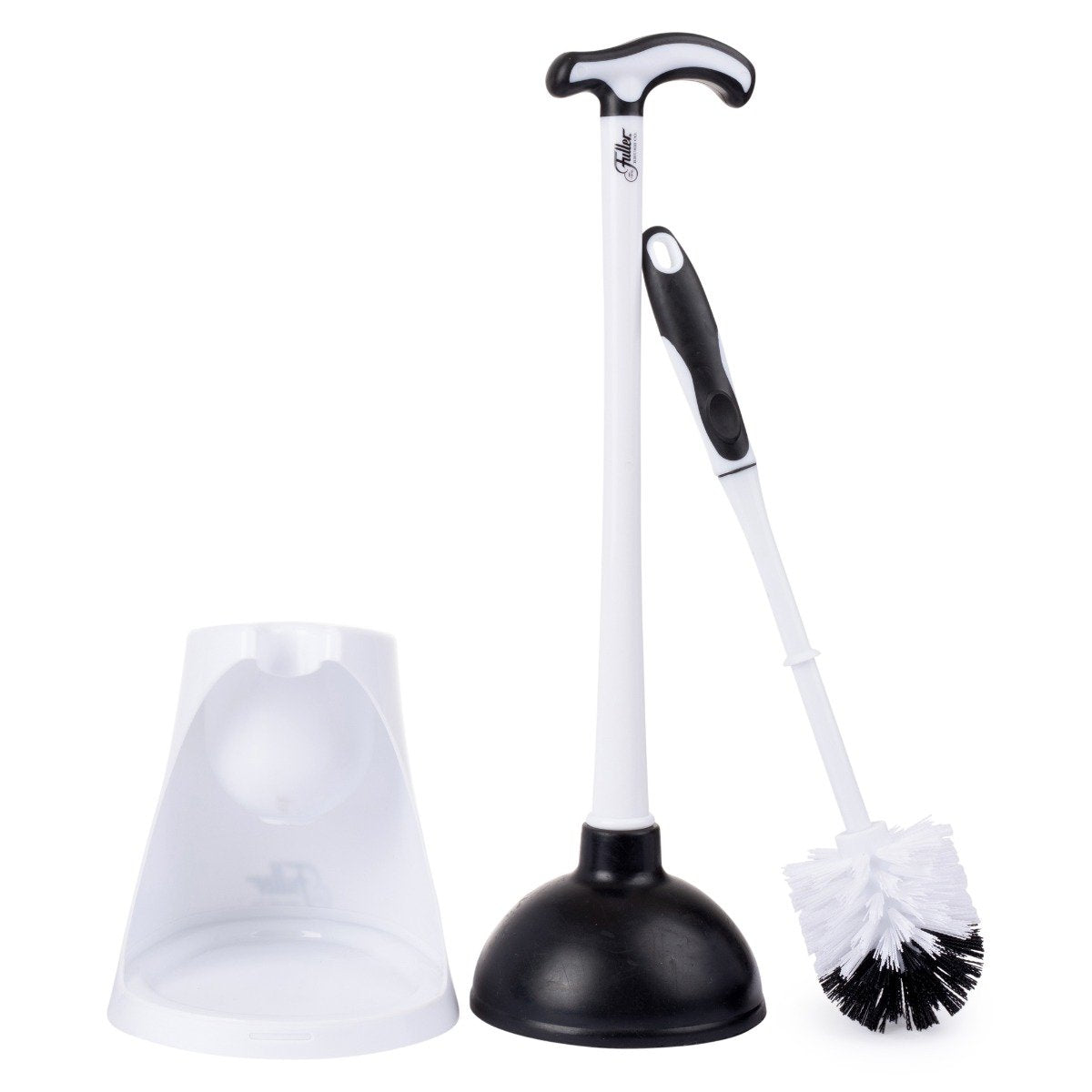 Premium Bowl Brush & Plunger in Caddy Set-Cleaning Brushes-Fuller Brush Company