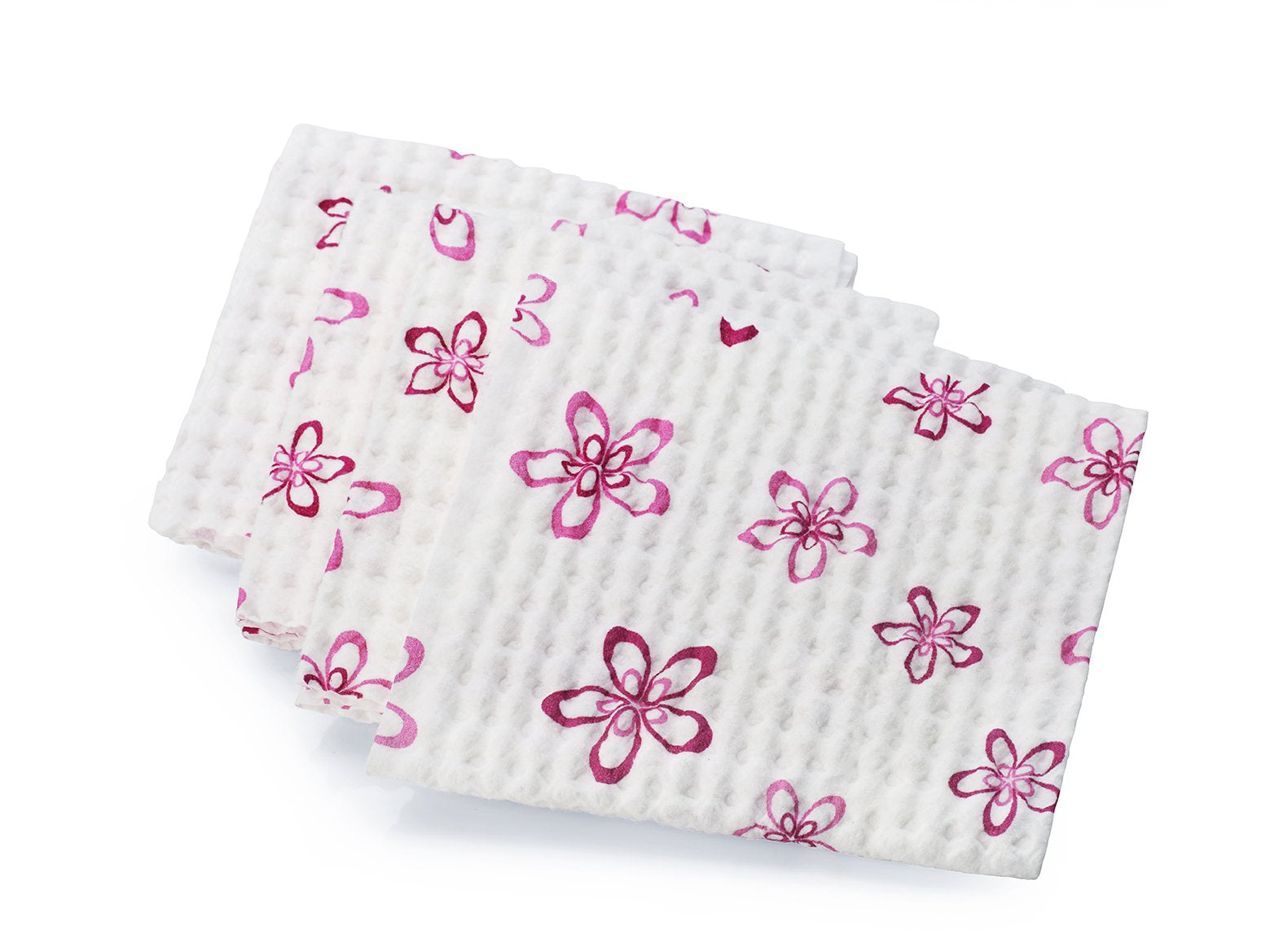 Pretty & Pink Highly Absorbent Quilted Cleaning Cloths (4 Pack)-Other Cleaning Supplies-Fuller Brush Company