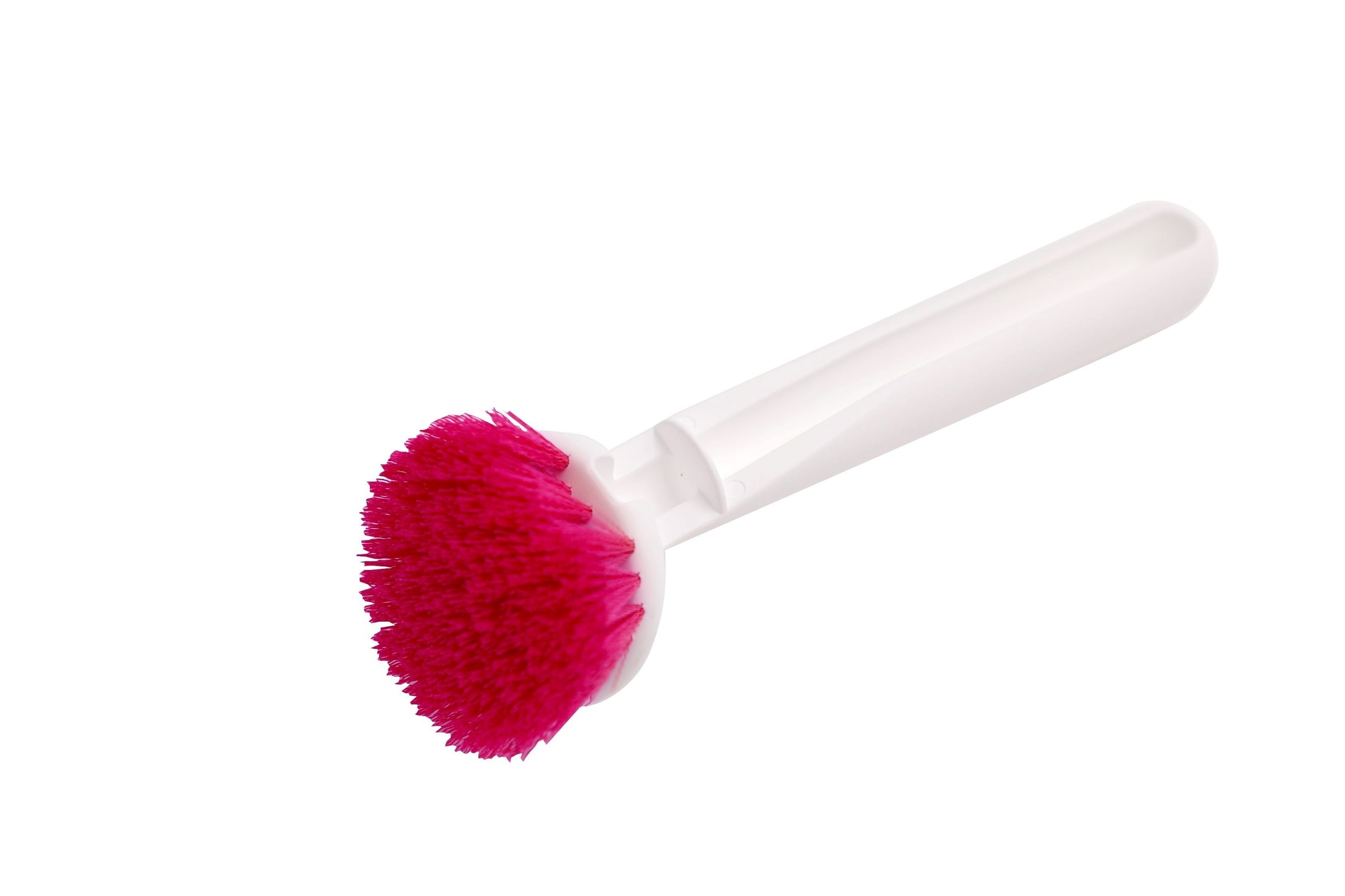Pretty & Pink Soft Bristle Scrub Brush with Scraper - Scratch Free Cleaning-Cleaning Brushes-Fuller Brush Company