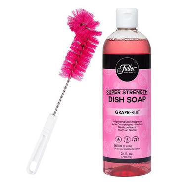 Sports Bottle Brush + Grapefruit Super Strength Dish Soap-Cleaning Agents-Fuller Brush Company