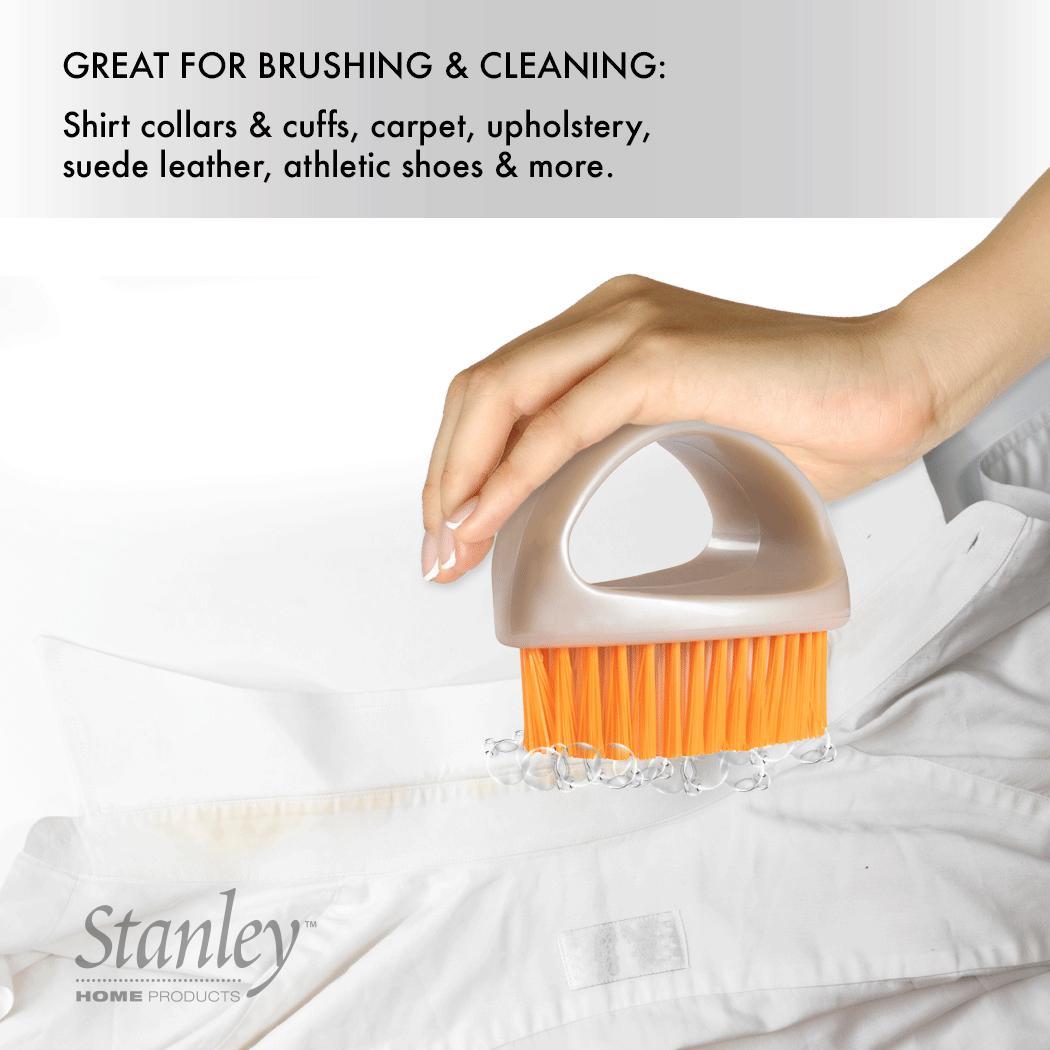 Household Plastic Handle Soft Nylon Cleaning Shoe Brush Laundry