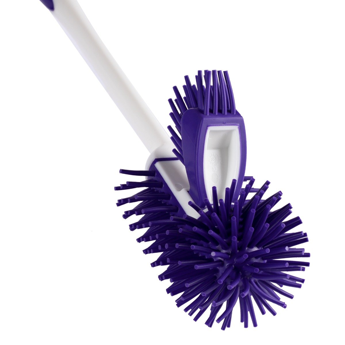 Compact Toilet Bowl Cleaner Brush and Holder w/ Silicone Bristles – Item  #5081 – H&J Liquidators and Closeouts, Inc