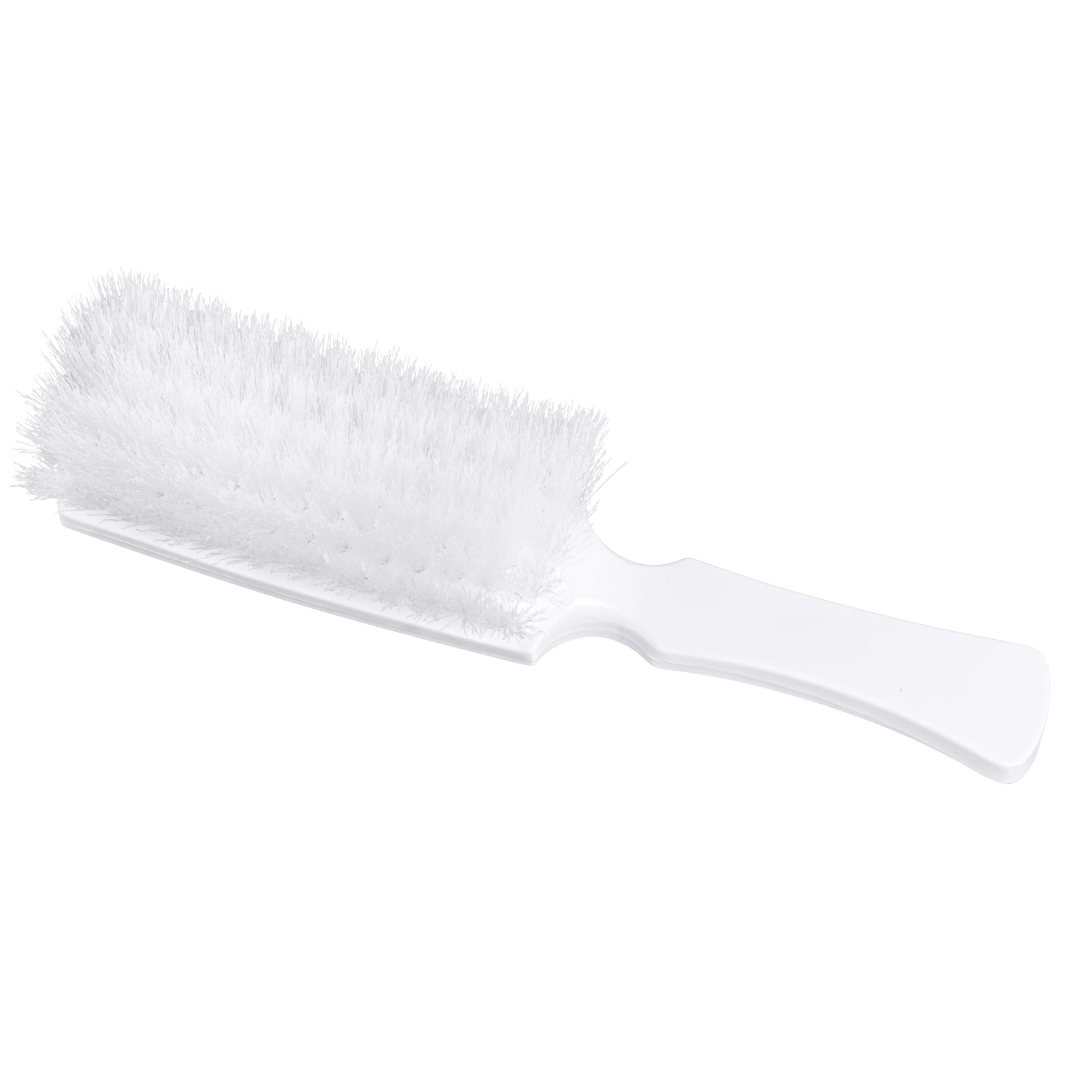 Cleaning brushes with soft and hard bristles