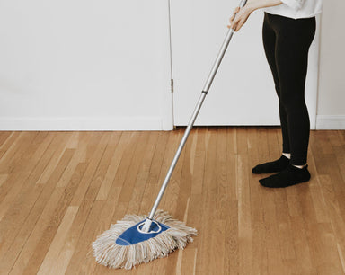 Wooly Dust Mop Floor Dusting & Mopping Cleaner Includes Frame and Extension Handle-Mops-Fuller Brush Company